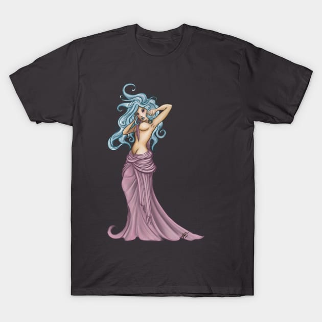 Virgo -no symbol T-Shirt by Klumbsykay